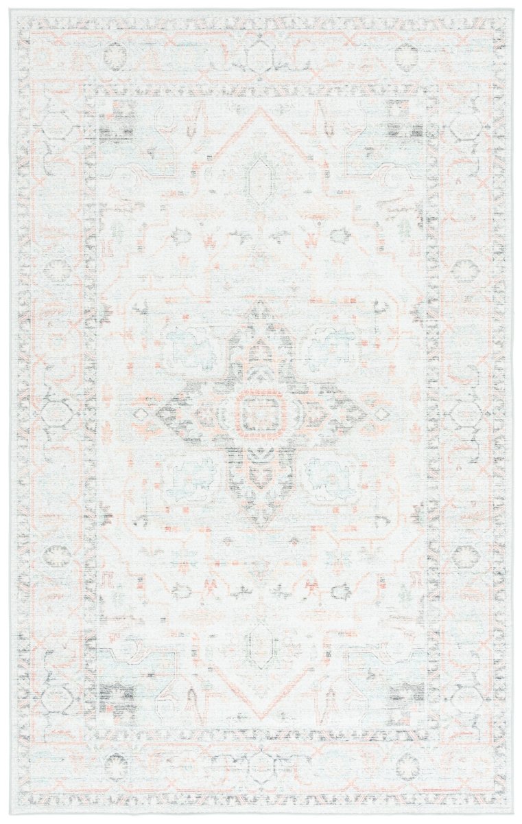 Safavieh Arizona Arz913F Light Grey/Light Green Rug.