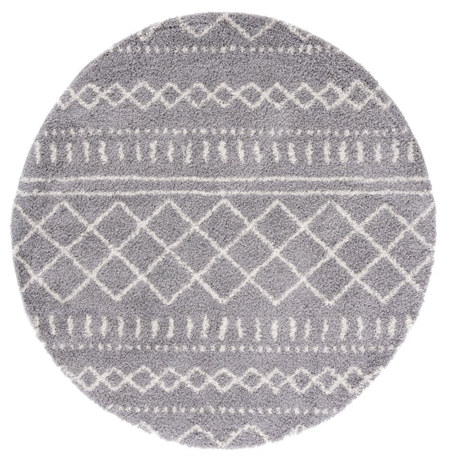 Safavieh Arizona Shag Asg741G Grey/Ivory Rug.
