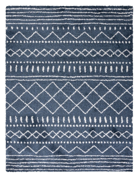 Safavieh Arizona Shag Asg741L Slate Blue/Ivory Rugs.