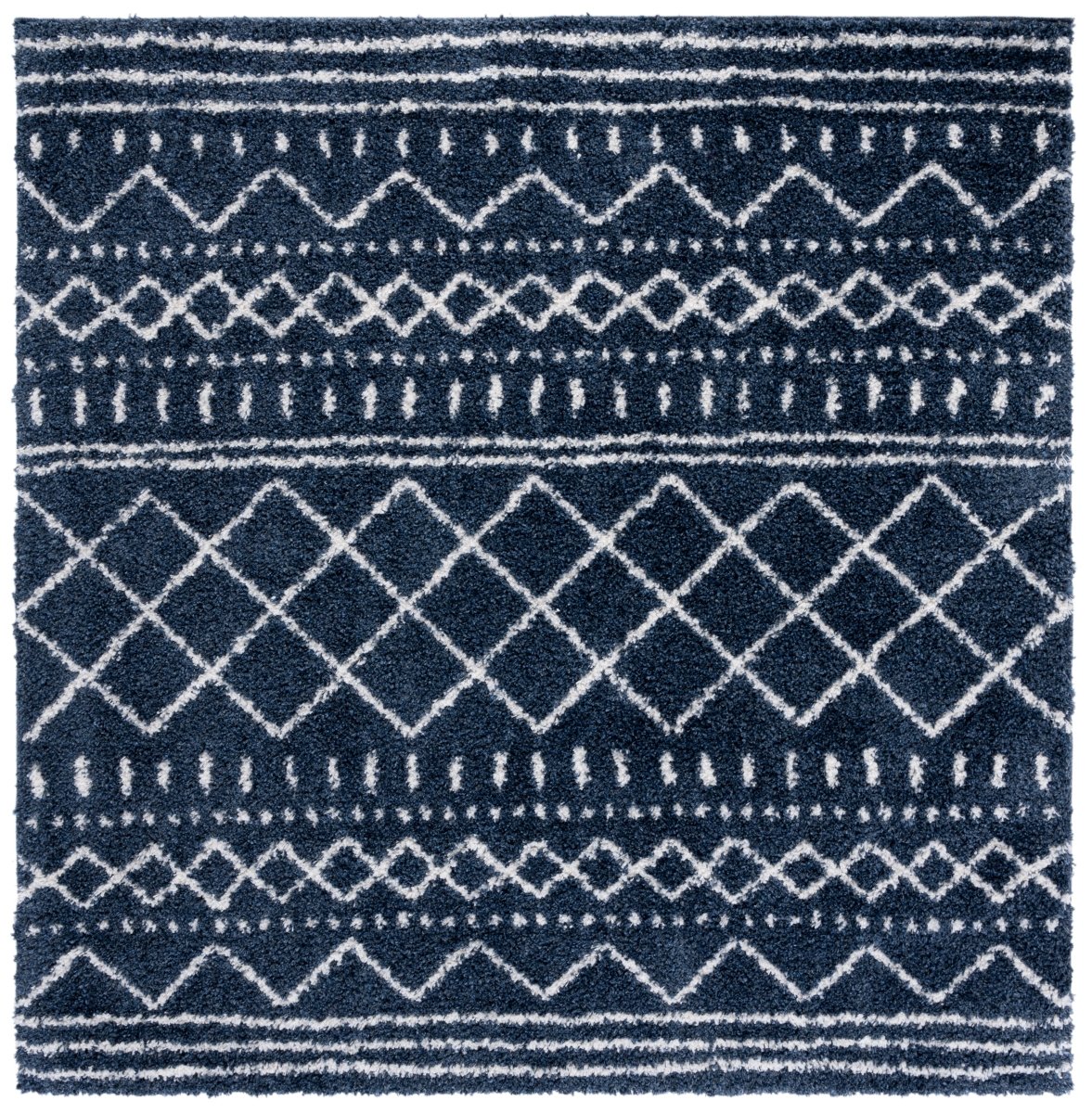 Safavieh Arizona Shag Asg741L Slate Blue/Ivory Rugs.
