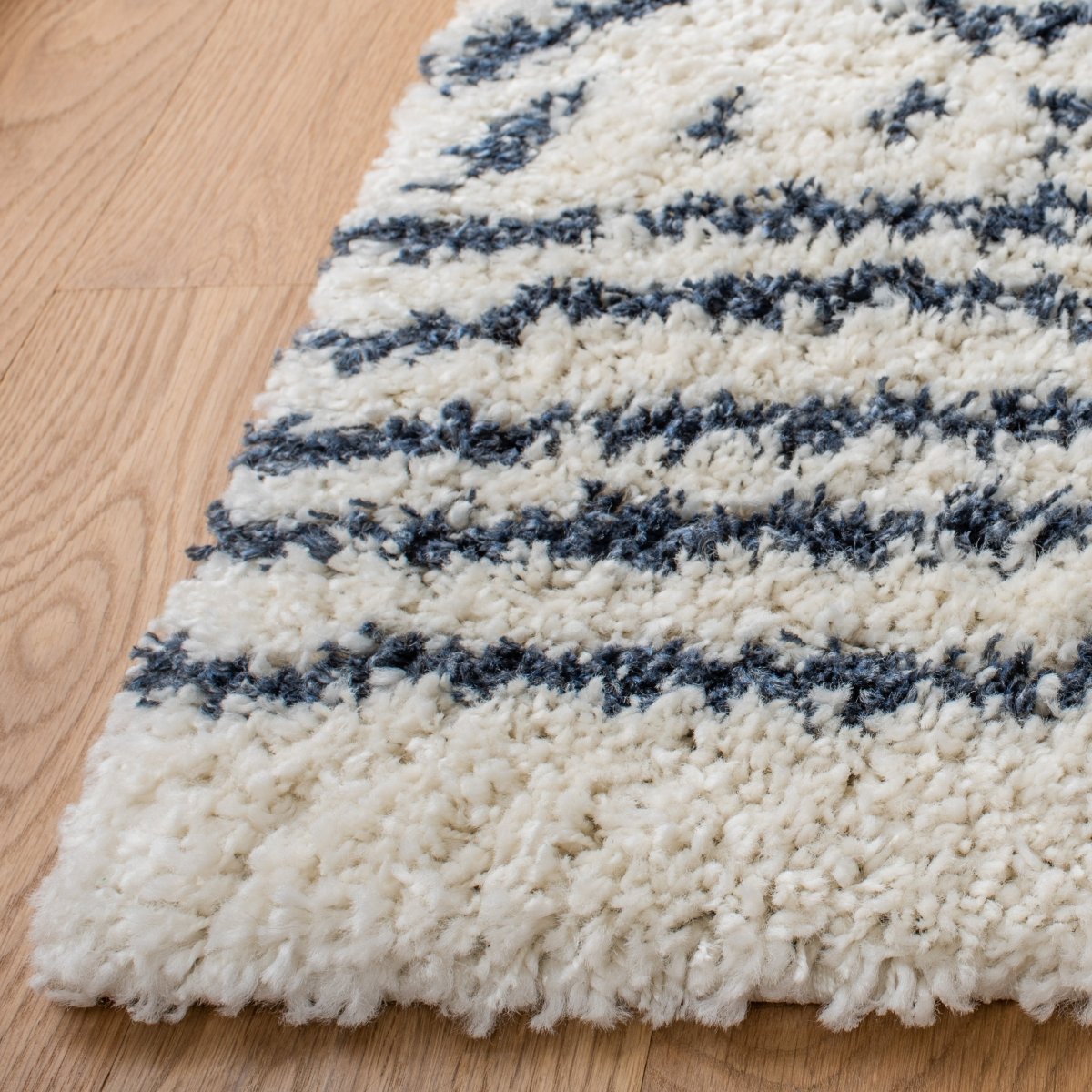 Safavieh Arizona Shag Asg741M Ivory/Slate Rugs.