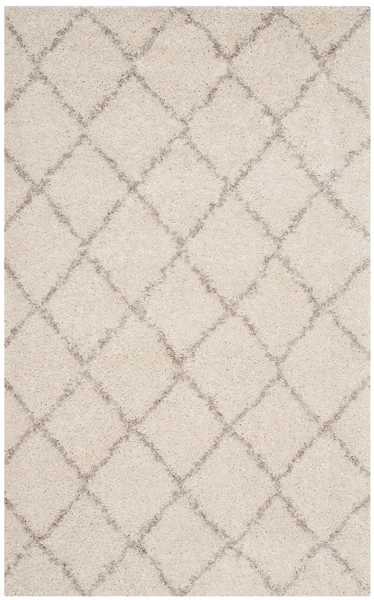 Safavieh Arizona Shag Asg742A Ivory / Beige Rugs.