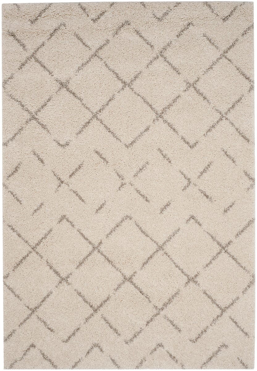 Safavieh Arizona Shag Asg743A Ivory/Beige Rug.