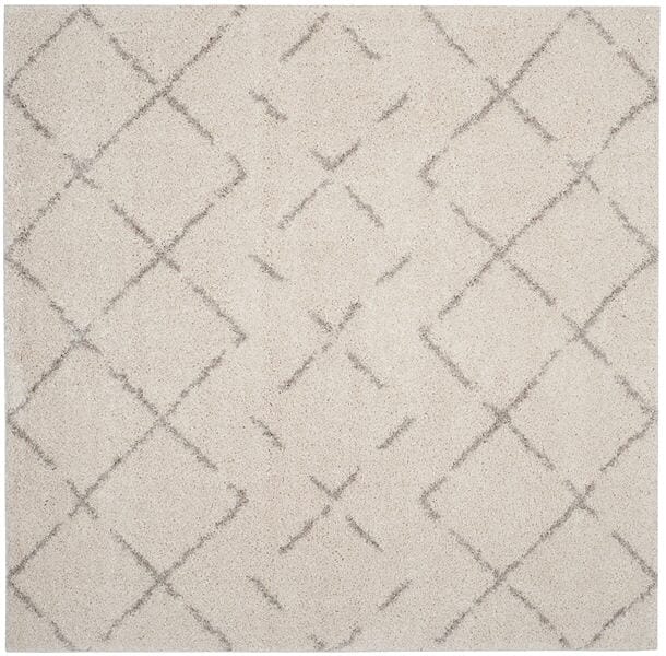 Safavieh Arizona Shag Asg743A Ivory/Beige Rug.