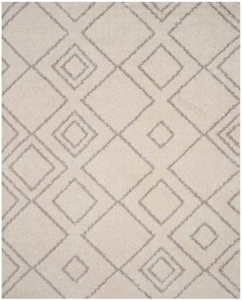 Safavieh Arizona Shag Asg744A Ivory/Beige Rug.