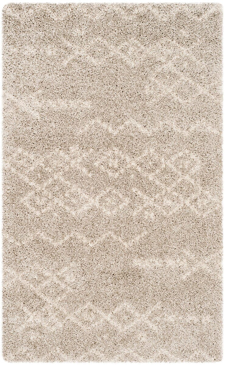 Safavieh Arizona Shag Asg745D Grey / Ivory Rugs.