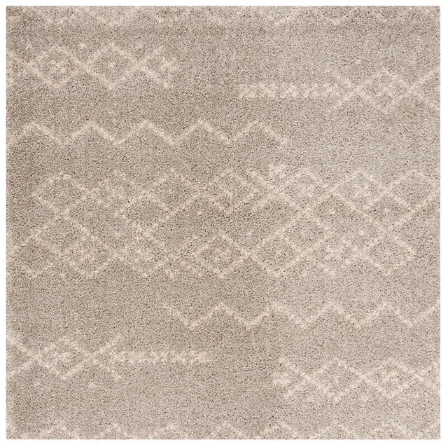 Safavieh Arizona Shag Asg745D Grey / Ivory Rugs.