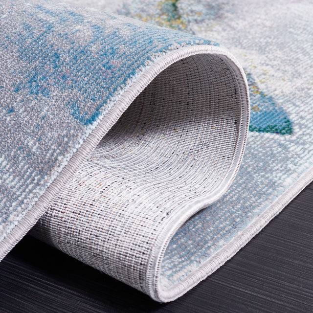 Safavieh Art Studio Asd120A Ivory/Rust Rug.