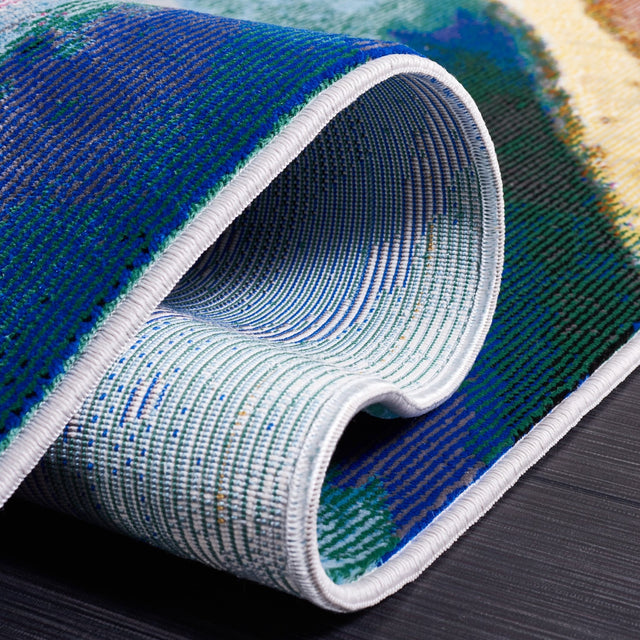 Safavieh Art Studio Asd122A Ivory/Rust Rug - Safavieh - asd122a - 5