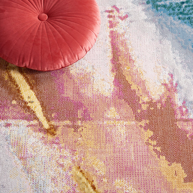 Safavieh Art Studio Asd122A Ivory/Rust Rug - Safavieh - asd122a - 5