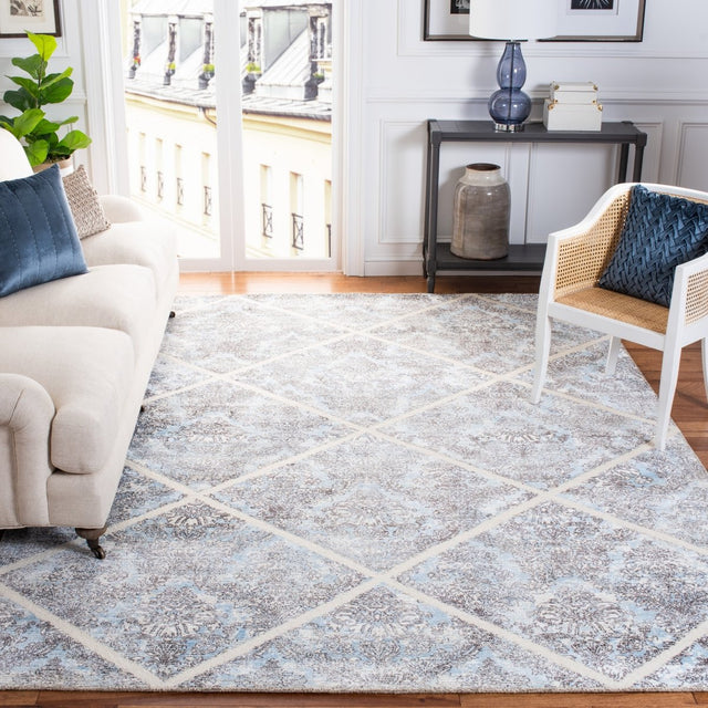 Safavieh Artistry Arr667M Ivory/Blue Rugs.