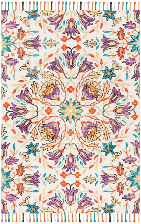 Safavieh Aspen Apn115A Ivory / Purple Rugs.