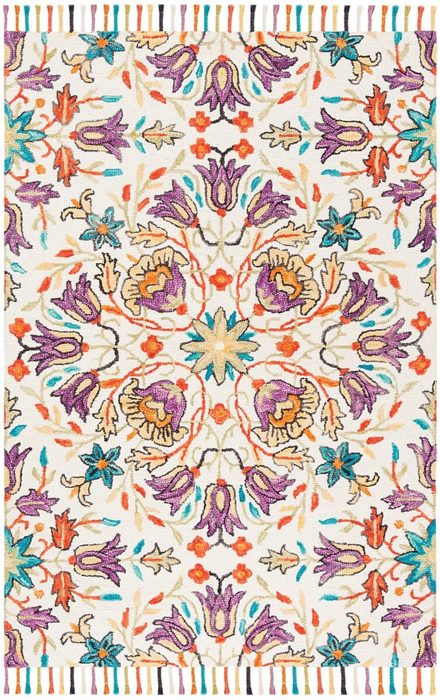 Safavieh Aspen Apn115A Ivory / Purple Rugs.