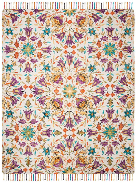 Safavieh Aspen Apn115A Ivory / Purple Rugs.