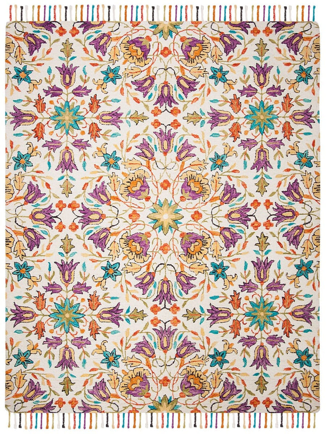 Safavieh Aspen Apn115A Ivory / Purple Rugs.