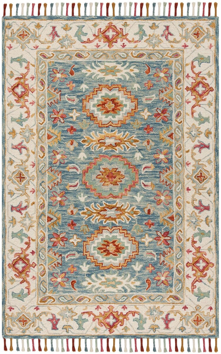 Safavieh Aspen Apn117M Blue/Ivory Rug.