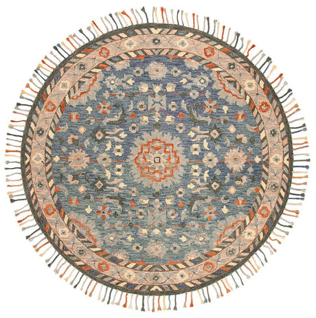 Safavieh Aspen Apn123A Blue/Rust Rug.