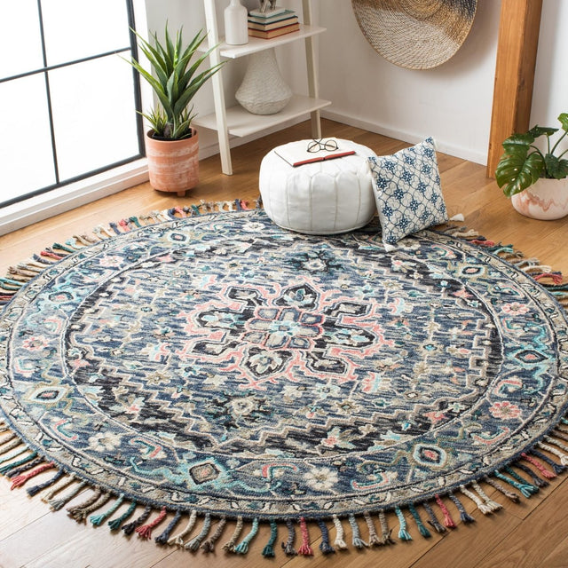 Safavieh Aspen Apn124U Pink/Blue Rugs.