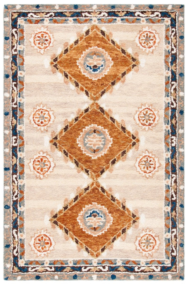 Safavieh Aspen Apn126T Brown/Blue Rugs.
