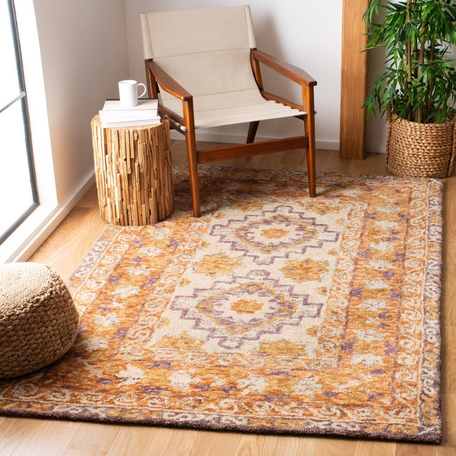 Safavieh Aspen Apn127T Brown/Purple Rugs.