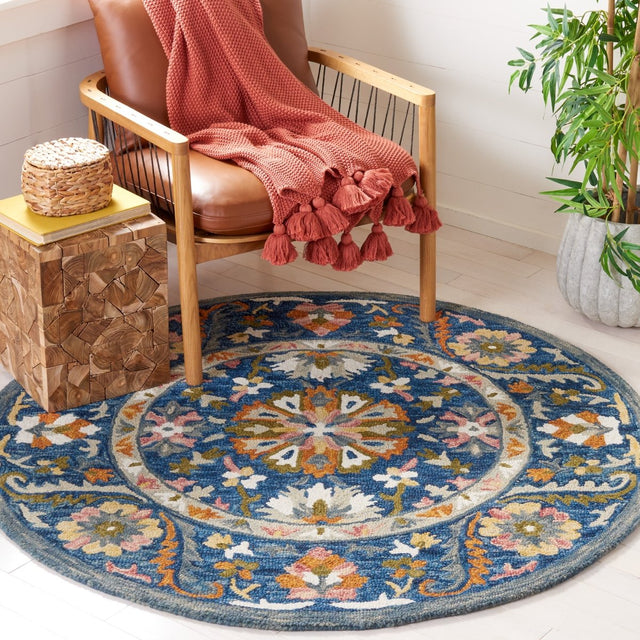 Safavieh Aspen Apn129M Blue/Green Rug.