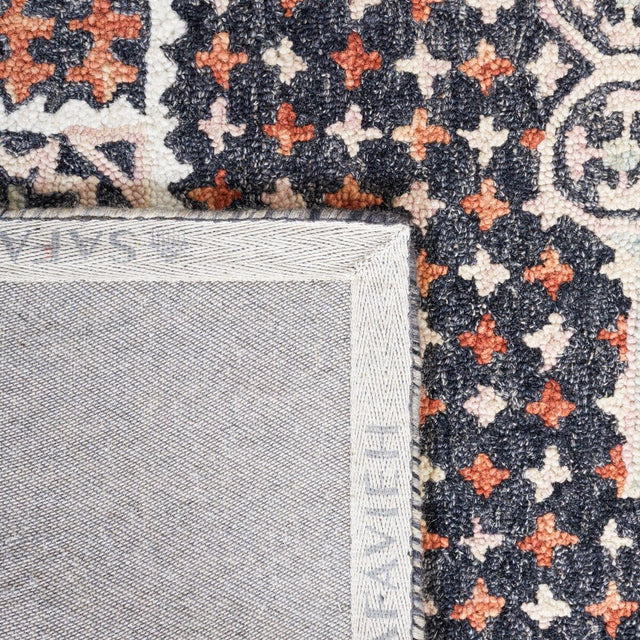 Safavieh Aspen Apn130Z Black/Rust Rug.