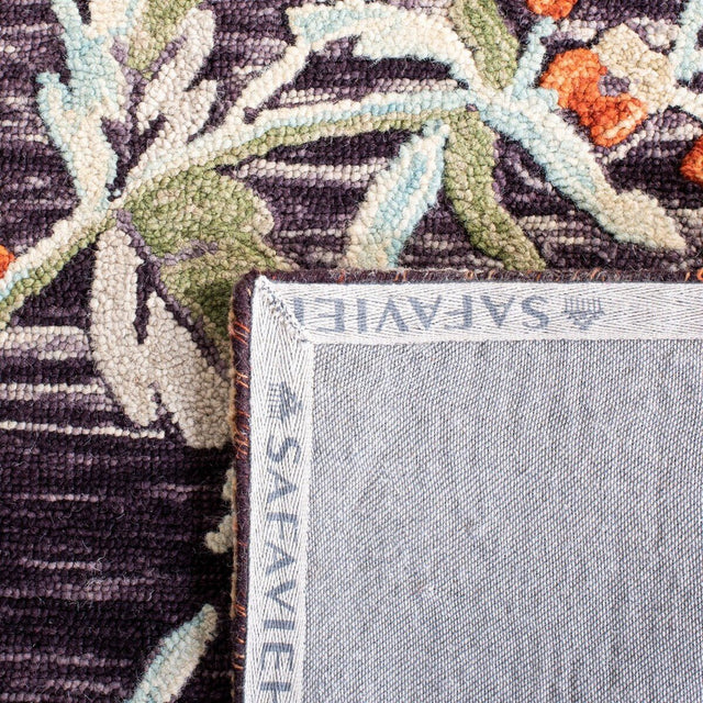 Safavieh Aspen Apn133H Charcoal/Orange Rug.