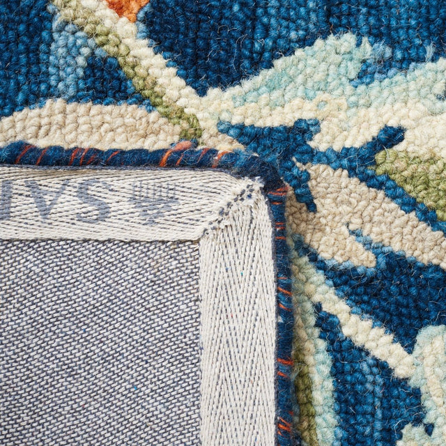 Safavieh Aspen Apn133M Blue/Orange Rug.