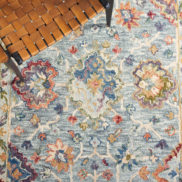 Safavieh Aspen Apn134F Grey/Green Rug - Safavieh - apn134f - 5r