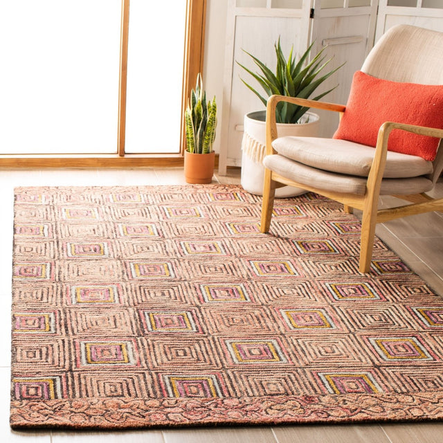 Safavieh Aspen Apn285U Pink/Blue Rugs.