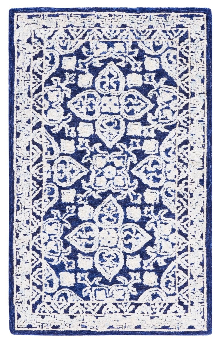 Safavieh Aspen Apn296N Navy/Ivory Rugs.