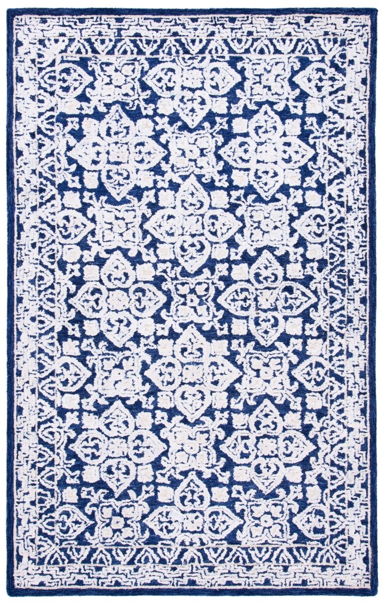 Safavieh Aspen Apn296N Navy/Ivory Rugs.