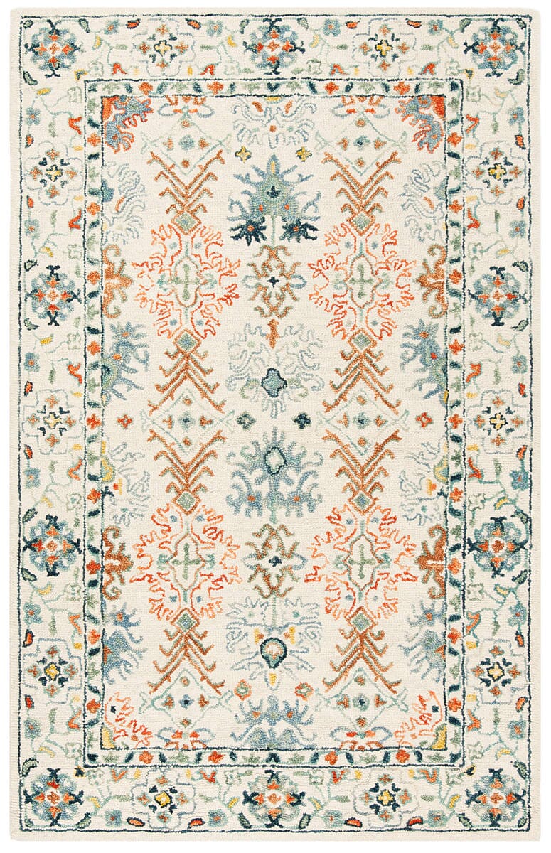 Safavieh Aspen Apn310A Ivory / Blue Rugs.