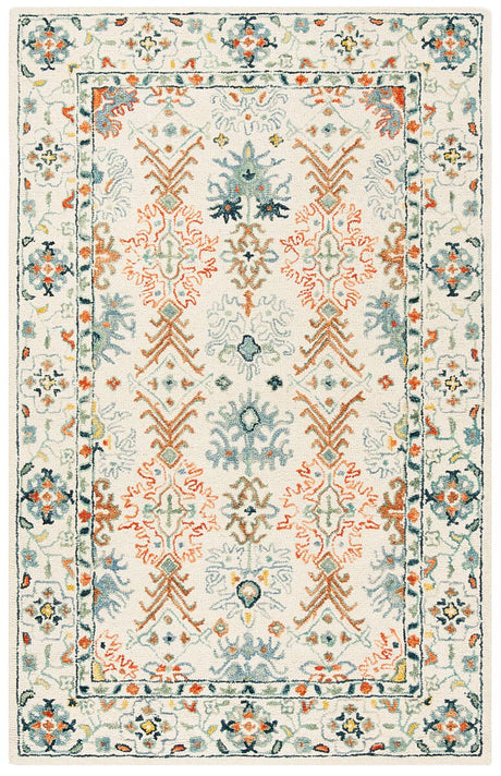 Safavieh Aspen Apn310A Ivory / Blue Rugs.