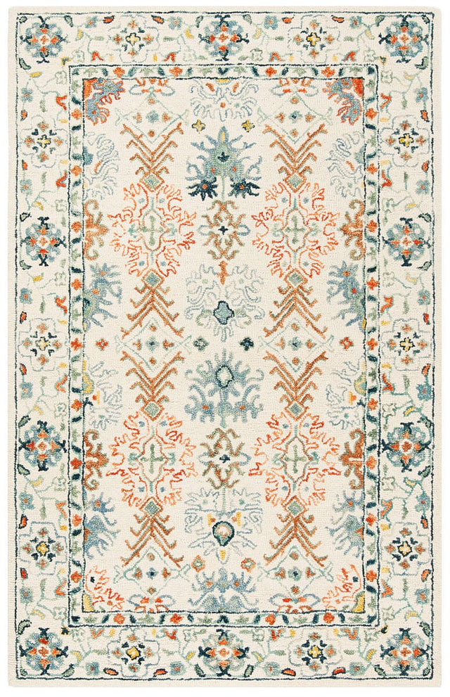 Safavieh Aspen Apn310A Ivory / Blue Rugs.