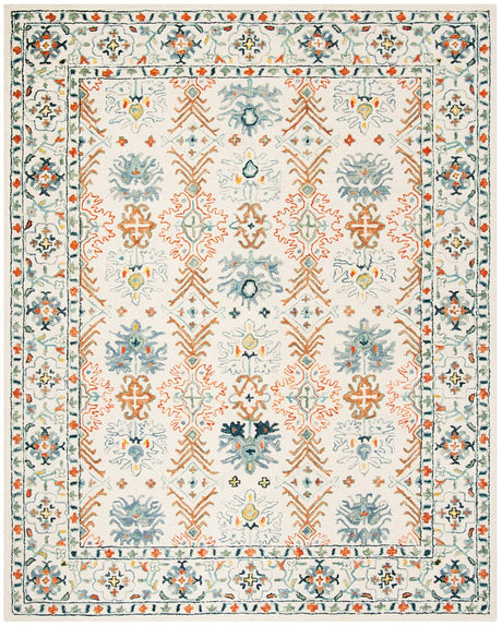 Safavieh Aspen Apn310A Ivory / Blue Rugs.