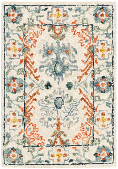 Safavieh Aspen Apn310A Ivory / Blue Rugs.