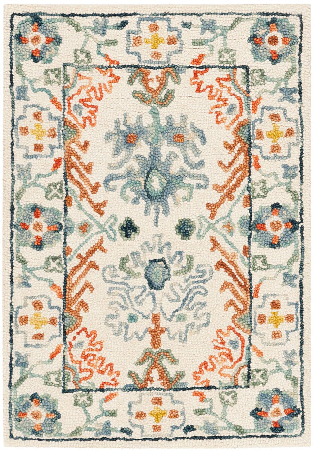 Safavieh Aspen Apn310A Ivory / Blue Rugs.