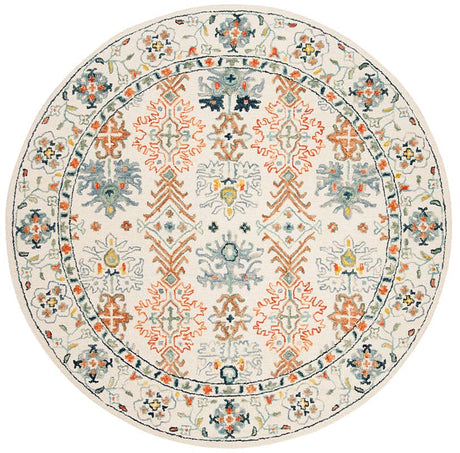 Safavieh Aspen Apn310A Ivory / Blue Rugs.