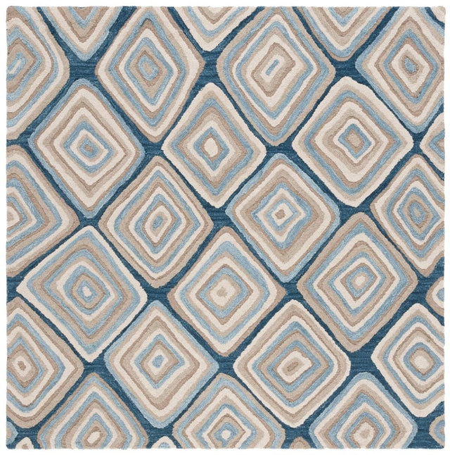 Safavieh Aspen Apn350M Blue/Beige Rug.