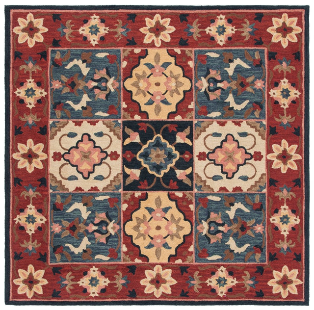 Safavieh Aspen Apn402Q Red/Gold Rugs.