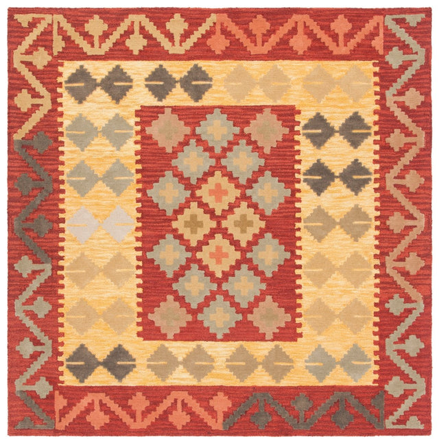 Safavieh Aspen Apn403Q Red/Gold Rugs.