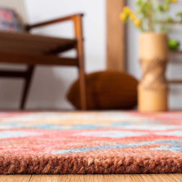 Safavieh Aspen Apn403T Brown/Red Rugs.