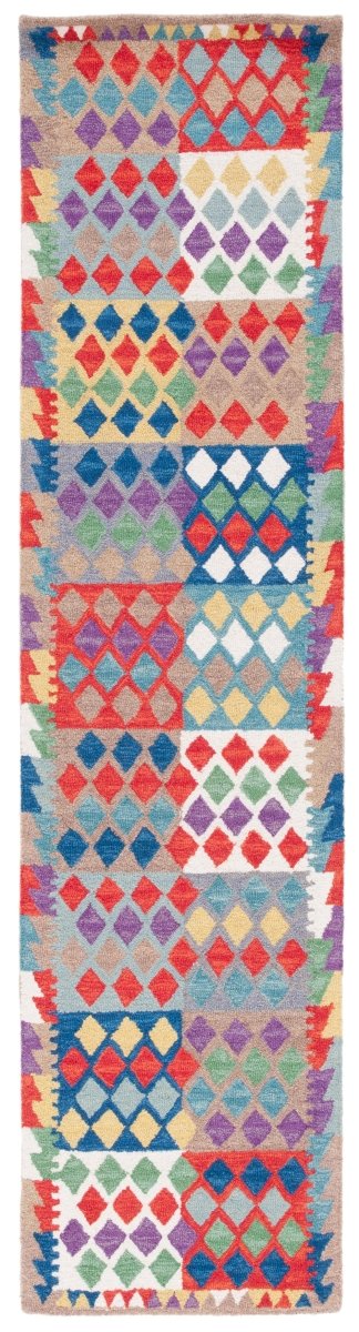 Safavieh Aspen Apn406Q Red/Blue Rug.