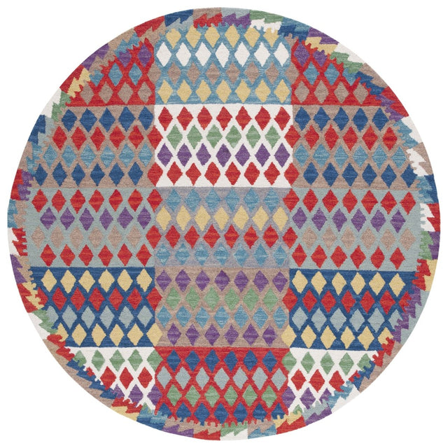 Safavieh Aspen Apn406Q Red/Blue Rug.