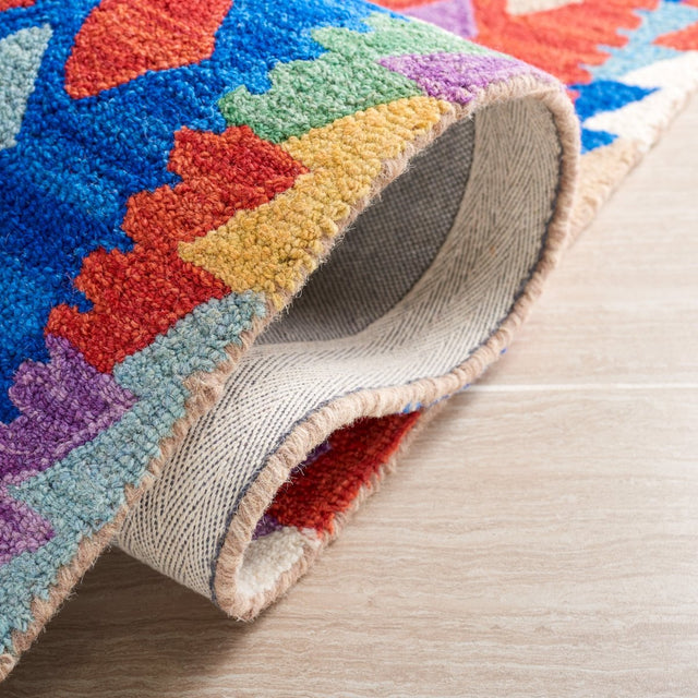 Safavieh Aspen Apn406Q Red/Blue Rug.