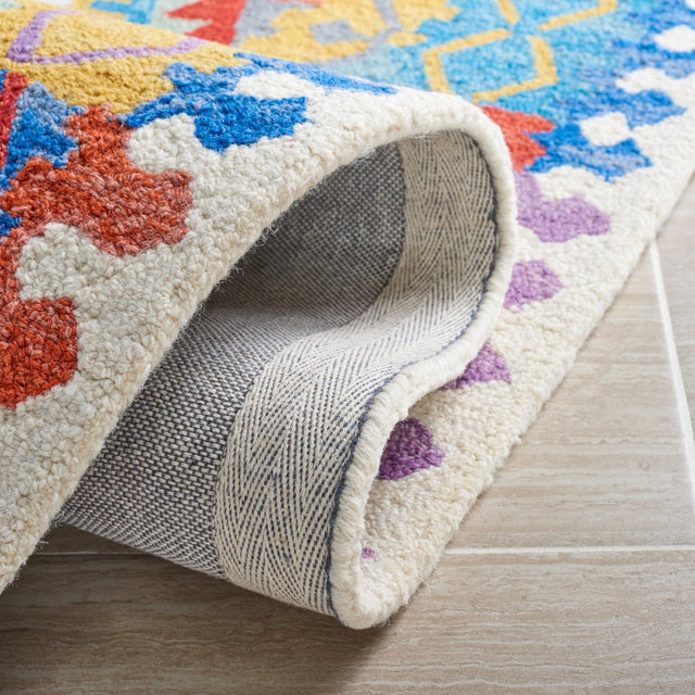 Safavieh Aspen Apn407A Ivory/Red Rug.