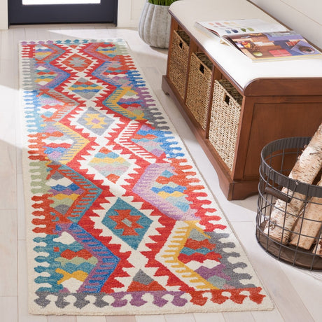 Safavieh Aspen Apn407A Ivory/Red Rug.