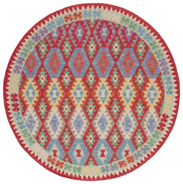 Safavieh Aspen Apn408Q Red/Blue Rug.