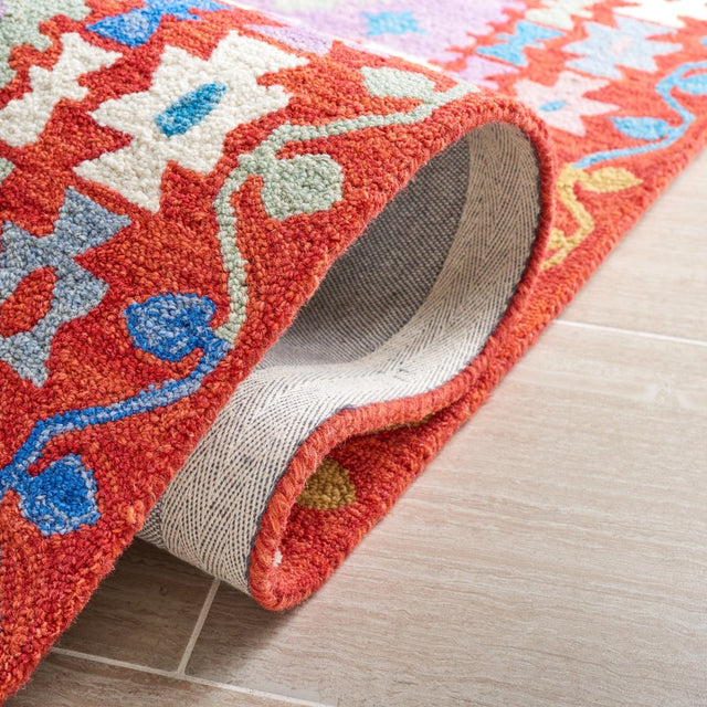 Safavieh Aspen Apn409Q Red/Ivory Rug.